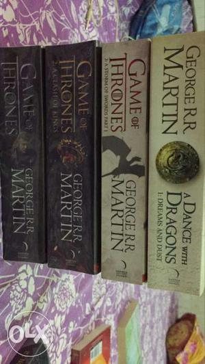 Game Of Thrones Novels