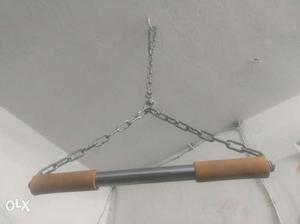 Grey And Beige Chain Link Bar