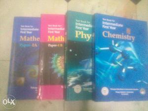 Inter 1 year text books Group (MPC) In good