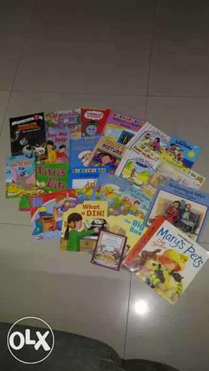 Kids story books for kids age 1-4, 6 books 100₹
