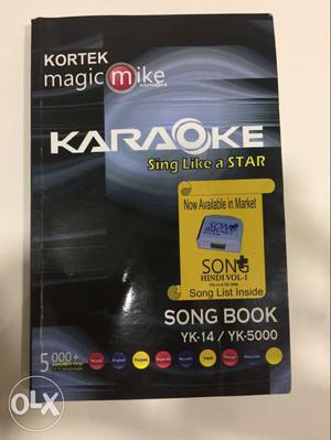 Kortek Magic Mike Karaoke Sing Like A Star Songbook