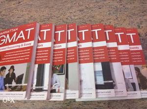Manhattan GMAT 5th edition all 9 guides set for preparation