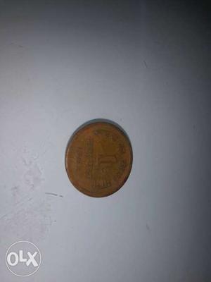 Old 1 anna coin from year . Only genuine buyer and non