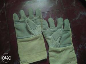 Pair Of leather Gloves