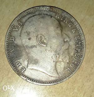 Round Silver King & Emperor Coin