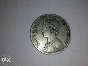 Silver Round Victoria Empress Coin