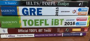 TOEFL Essays and Tests from Official ETS, Barrons and