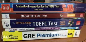 TOEFL Test Materials (ETS, Barrons, Cambridge) and Princeton