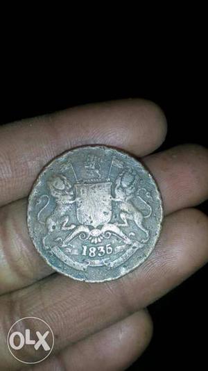  east India company half anna coin