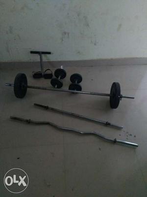 20 kg weight One chest bar One bicep bar One