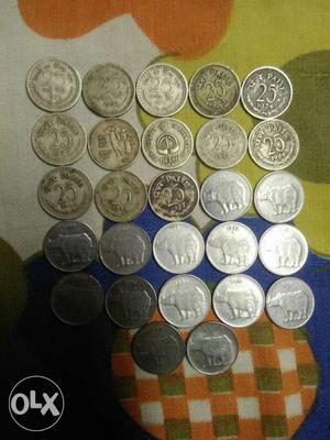 25 paise coin  to 