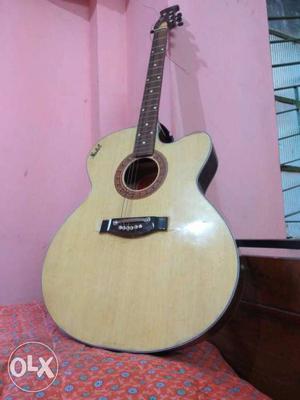 A nice acoustic guitar