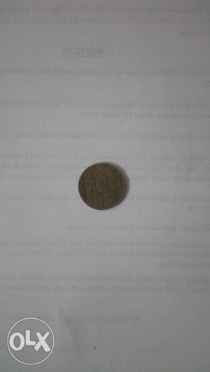 Antic One Shilling Coin.