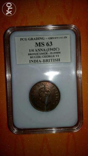 Certified coins of british era
