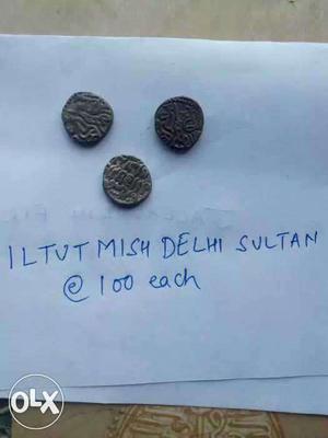Delhi sultan, iltutmish coin
