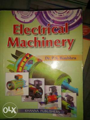 Electrical Machinery By Dr. P.S Bimbhra Book