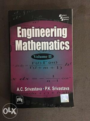 Engineering Mathematics Vol. 11 Book