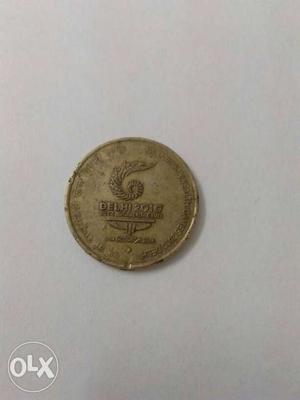 Gold Delhi  Coin
