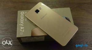 Gold Samsung A Dual Sim, within warranty