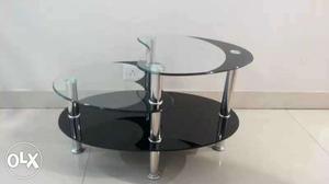 Grey And Black Table