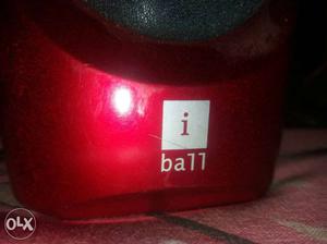 I ball black speaker tip top condition set of 2