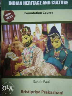 Indian Heritage And Culture Book.for 2nd semester.