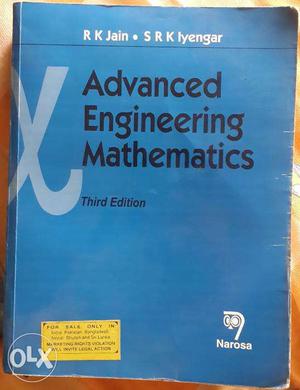 Jain and Iyengar Engineering Maths book - 2nd hand, almost