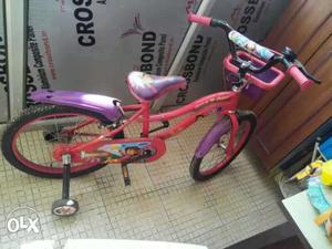 Kids 20" bicycle hardly used.