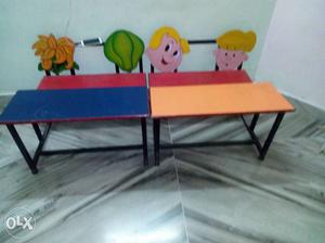 Kids bench & chair