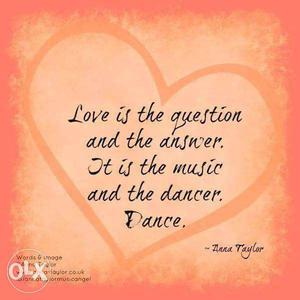 Love Is The Question And The Answer