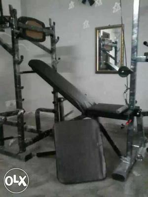 New machine with 110 ks weights,barbells and dumbell rods