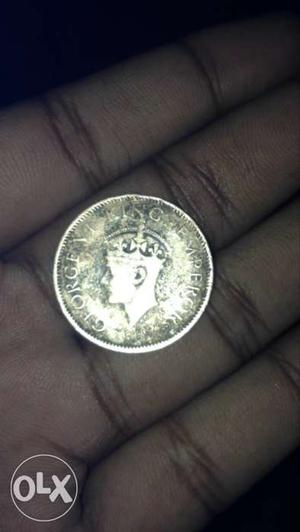 One quarter anna india ,george vi king emperor