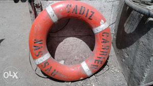 Orange Life Preserver