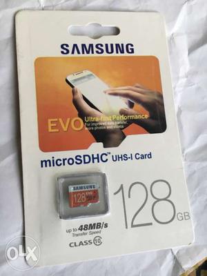 Samsung evo 128gb memory card worth Rs  for