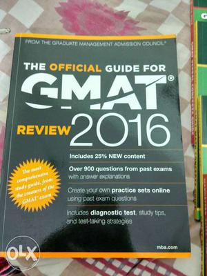 The Official Guide For GMAT Review  Book with Manhattan