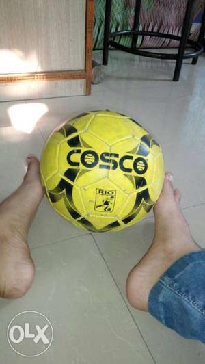 The football is of cosco company anybody wants to