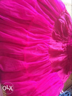 3-5 yrs Pink Sheer Skirt
