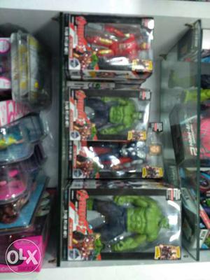 Avengers Action Figures In Boxes