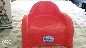 Babyhug baby chair and potty seat.unused.