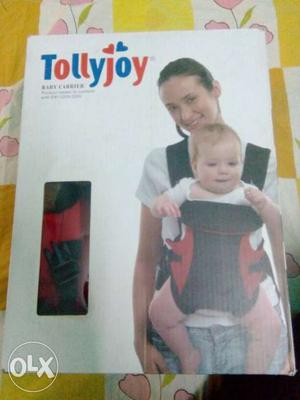 Baby's Black And Red Tollyjoy Carrier In Box