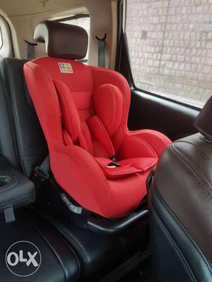 Baby's Red Car Seat