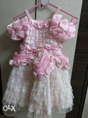 Birthday dress for little princess. used just