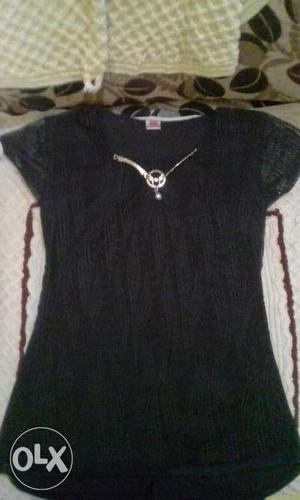 Black Girls top, not wore more than 4-5 times.