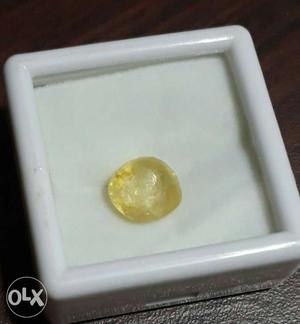 Brand new Real yellow sapphire stone 5.5 Rati