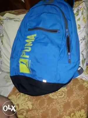 Brand new blue And Black Puma Backpack