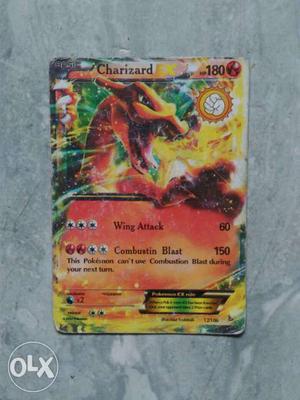 Charizatd ex pokemon tech card
