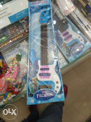 Disney Frozen Rock Star Guitar Toy In Box