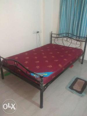 Double Bed in good condition with free mattress.