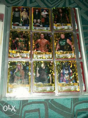 Full collection of slam attax takeover.16 golds,