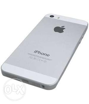 IPhone 5s silver colour,16gb,box,ear phone